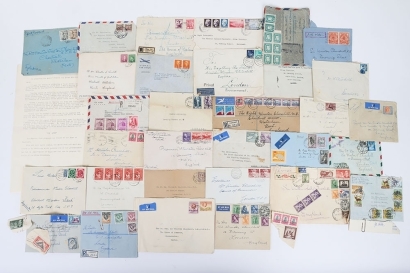 Collection of Envelopes Addressed to Sir Winston Churchill at No10 Downing Street and Chartwell, His Residence in Kent