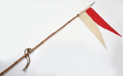 WW1 British Lancers Lance with Pennant