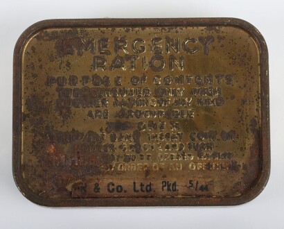WW2 Emergency Ration Tin