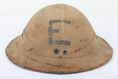 Rare WW1 British 1st Pattern Steel Combat Helmet with Double Trench Cover