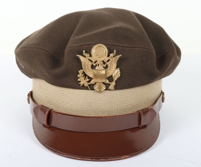 WW2 US Army / USAAF Officers Peaked Cap.