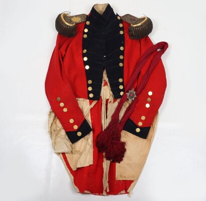 George III Foot Guards / Guards Brigade Officers Epaulettes and Coatee Tunic