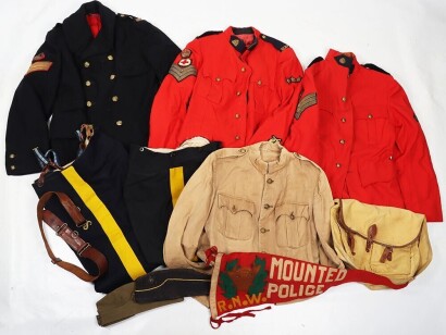 Royal North West Mounted Police / Royal Canadian Mounted Police Uniform Grouping