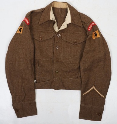 Austerity Pattern Battle Dress Blouse, Gloucestershire Regiment
