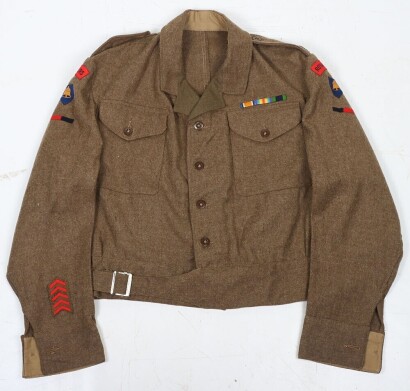 Royal Engineers, South Midland District, Austerity P40 Battle Dress Blouse.