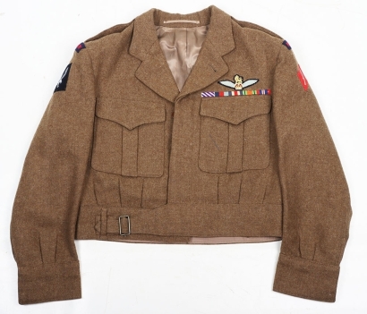 WW2/Post War, Royal Artillery - Glider Pilot Winged Battle Dress Blouse