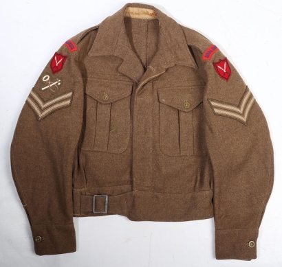 WW2 Royal Engineers Battle Dress Blouse.
