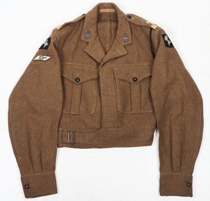 6th Armoured Division Battle Dress Blouse, Royal Tank Regt.