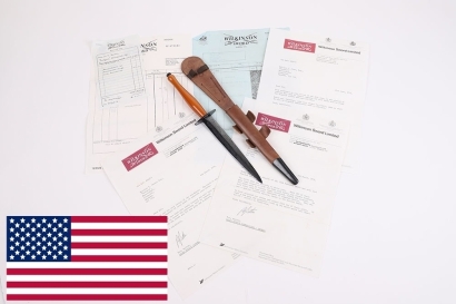 Rare Limited Edition 1 of 200 British Wilkinson Sword Tom Beasley, The Famous Swordsmith of City of Stalingrad Fame, With Full Wilkinson Sword Correspondence / Provenance,