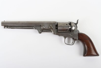 A 6-shot .36&rdquo; London Model 1851 Colt Navy s Single Action Percussion Revolver No.30985 (matching) for 1855