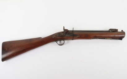 Iron Barrel Percussion Blunderbuss by Theopolis Richards c.1820