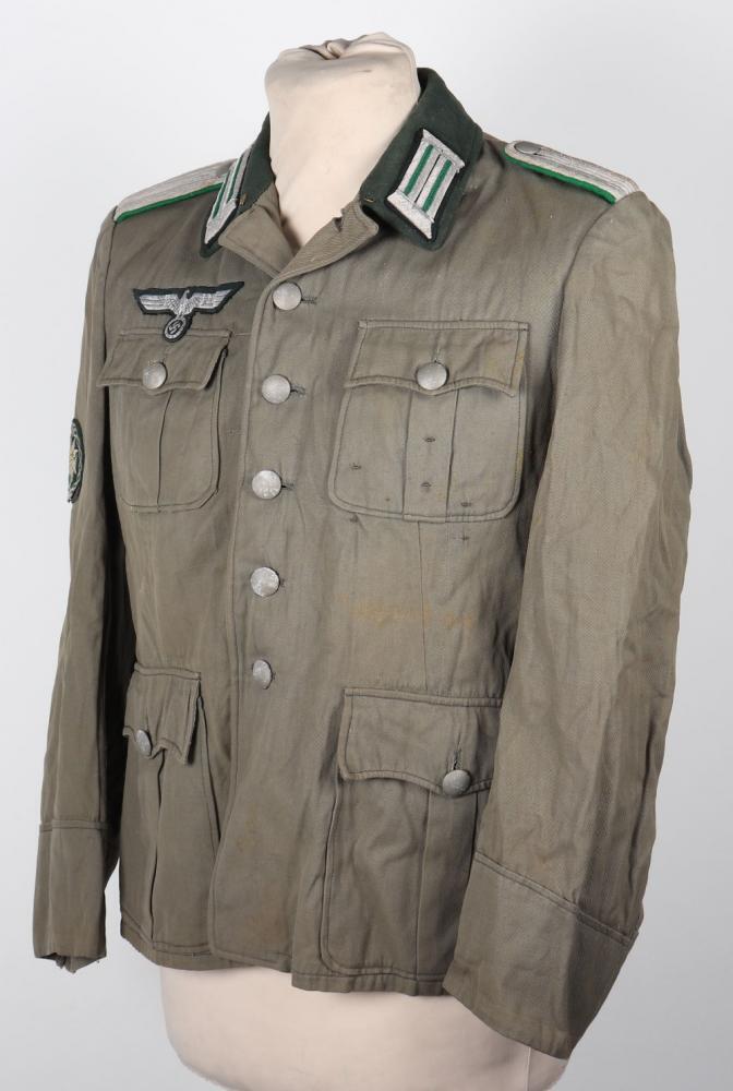 WW2 German Mountain Troops (Gebirgsjager) Officers Combat Tunic
