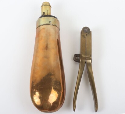 A Twin Cavity .44&rdquo; Brass Bullet Mould for a Colt Army Percussion Revolver