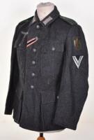 WW2 German Army Mountain Troops (Gebirgsjäger) M-43 Combat Tunic