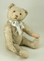 A white mohair Teddy bear, German 1920s,