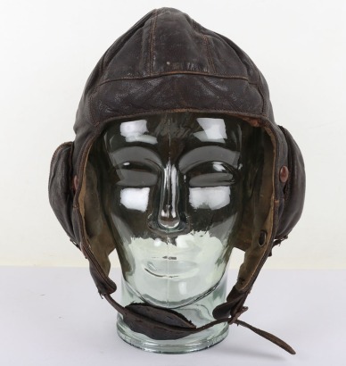 WW2 RAF B Type Flying Helmet, Attributed KIA 1940.