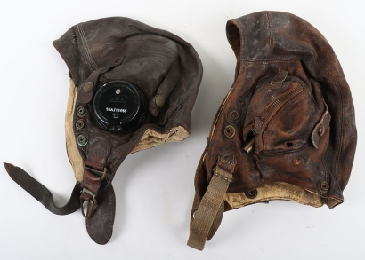 WW2 RAF & FAA, C Type Flying Helmets.