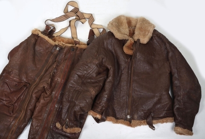 WW2 RAF Irvin Flying Suit, Jacket & Trousers.