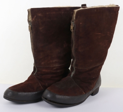 WW2 RAF 40 Pattern Flying Boots.