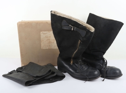 WW2 RAF 43 Pattern Escape Boots, Boxed.