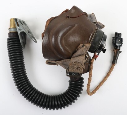 WW2 RAF G-Type Oxygen Mask with Hose & Clip.