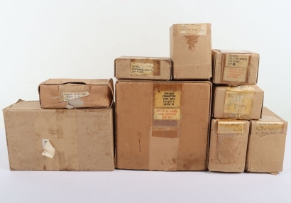 RAF Flying Helmet Accessories , Wiring Looms, Boxed.