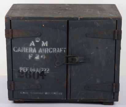 Royal Air Force Aircraft Camera F-24 In Transit Case
