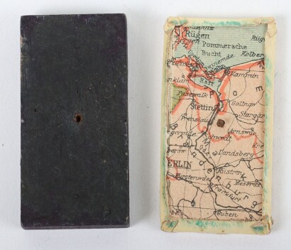 WW2 Escape Map, Hidden in Domino Piece