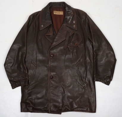 WW2 French Air Force, Arm&eacute;e de l'Air, Leather Flying Jacket, Type 30