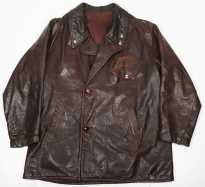 WW2 French Air Force, Arm&eacute;e de l'Air, Leather Flying Jacket