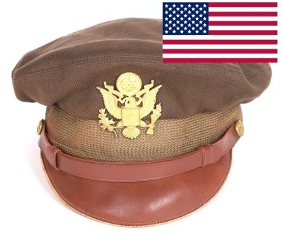 WW2 USAAF Officers Crusher Cap, 'Flighter by Bancroft'.