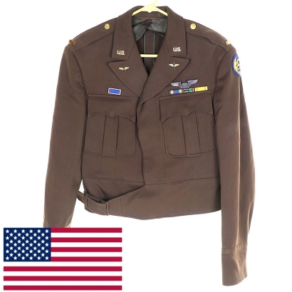 WW2 USAAF 8th Air Force Pilots Blouse 'Ike' Jacket.