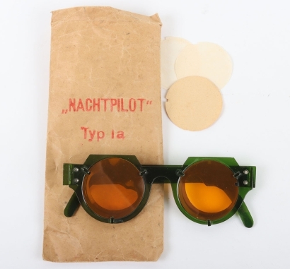 Mint Un-Issued German Nacht Pilot Type la Glasses