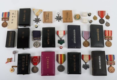 Grouping of Japanese Medals