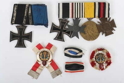 Imperial German Four Piece Medal Bar