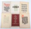 25x Third Reich NSDAP Illustrated “Wochenspruch” Printed Pages - 2