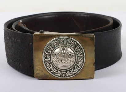 WW1 German Prussian Belt and Buckle