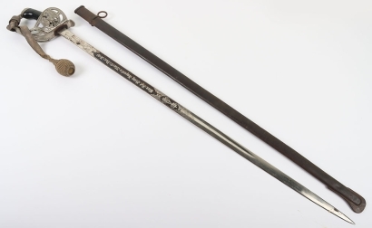 Imperial German M1889 Cavalry Sword of Uhlan Regiment Nr10