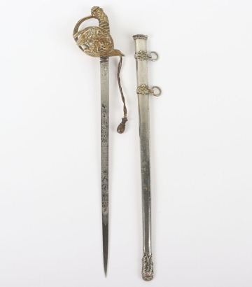 Miniature Imperial German Bismarck Pattern Sword
