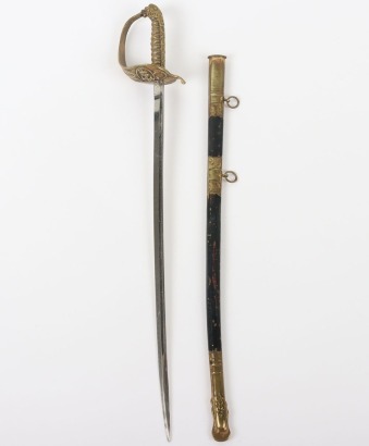 Miniature Imperial German Naval Officers Sword Letter Opener