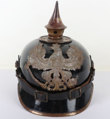 Imperial German Prussian Ersatz Tin Pickelhaube