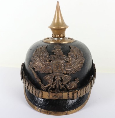 Imperial German NCO's Pickelhaube of a Hanoverian Regiment