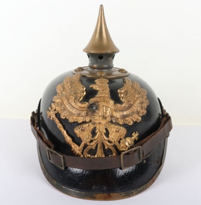 WW1 German Battlefield Recovered Prussian Pickelhaube