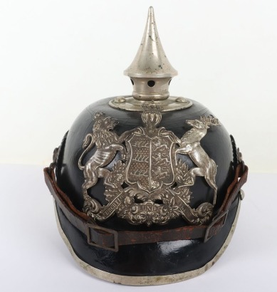 Imperial German Wurttemberg Pioneer Battalion Nr13 Regimentally Marked Pickelhaube
