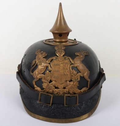 Imperial German Wurttemberg Infantry Regiment Nr180 Regimentally Marked Pickelhaube