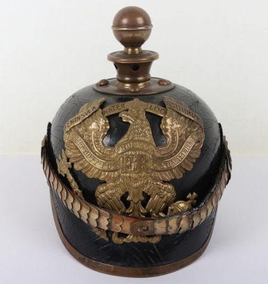 Scarce Imperial German Artillery Kugelhelm of Field Artillery Regiment Nr10 (1.Hannoversches)