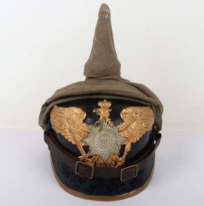 Imperial German Prussian Garde Grenadier Regiment Nr3 (Konigin Elisabeth) NCO's Pickelhaube