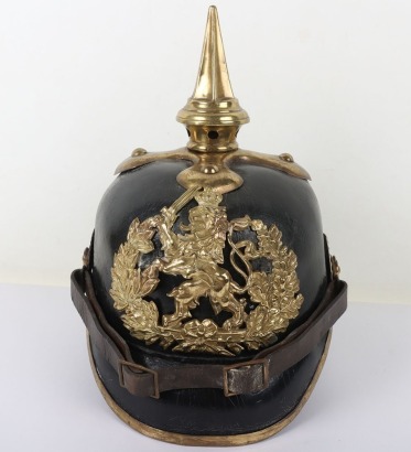 Imperial German Hessen Infantry Regiment Nr116 Other Ranks Pickelhaube