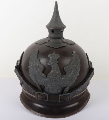 WW1 Prussian 1915 Jager Zu Pferde Enlisted Ranks Pickelhaube / Helmet