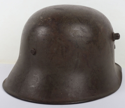 Scarce WW1 German M-18 Steel Combat Helmet - 8